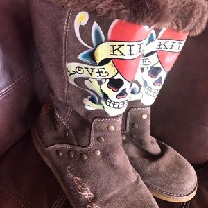 Ed Hardy winter boots